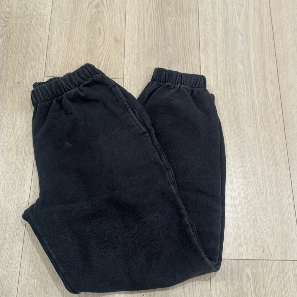 Brandy Melville Black Cuffed Sweats